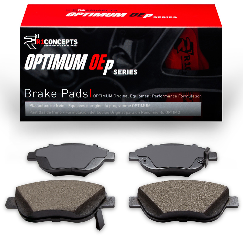 Fiat 500 Brake Pads - Front - R1 Concepts - Optimum OE - `12-`19